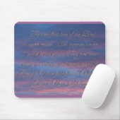 Erklärungen 3:22 Die standhafte Liebe des Herrn Mousepad (Mit Mouse)