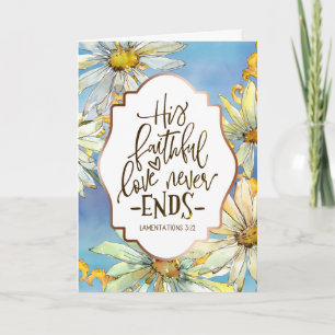 Erklärungen 3:22 Seine leidenschaftliche Liebe end Karte