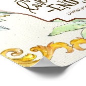 Erklärungen 3:22 Seine treue Liebe endet nie Poster (Ecke)