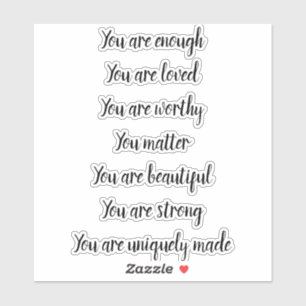 Erklärungen Aufkleber