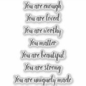 Erklärungen Aufkleber (Vorderseite)