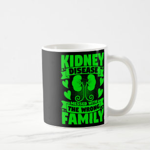 Erkrankung, die durch die falschen Nierenerkrankun Kaffeetasse