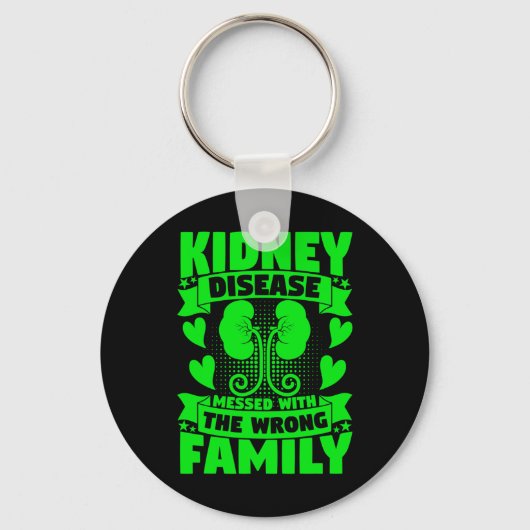 Erkrankung, die durch die falschen Nierenerkrankun Schlüsselanhänger (Vorderseite)