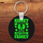Erkrankung, die durch die falschen Nierenerkrankun Schlüsselanhänger (Vorderseite)