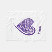 Erkrankung Grandtochter Hodgkins Lymphom Fleecedecke (Vorderseite (Horizontal))