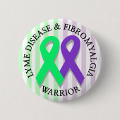 Erkrankungen des Lymphsystems und Fibromyalgie - Ü Button (Vorderseite)