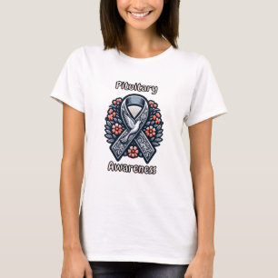 Erkrankungen des Nervensystems   Gray Awareness Ri T-Shirt