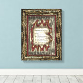 Erkrankungen des Souls Leinwanddruck (Insitu (Holzboden))