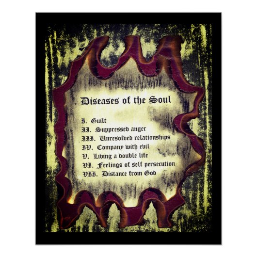 Erkrankungen des Souls Poster (Vorderseite)
