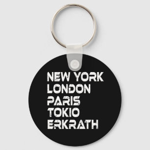 Erkrath London Tokio Paris ger Schlüsselanhänger