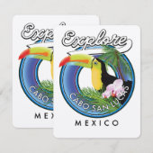 erkunde cabo san lucas mexiko reise-patch (Vorne/Hinten)