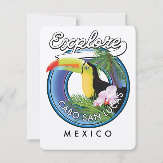 erkunde cabo san lucas mexiko reise-patch (Vorderseite)