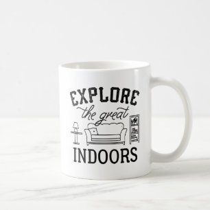 Erkunde das große Innere Kaffeetasse