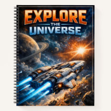 Erkunde das Universum – Sci-Fi-Raumschiff