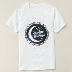 Erkunde das Universum Weltraum & Astronomie T-Shir T-Shirt