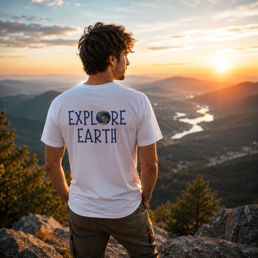 Erkunde die Erde T-Shirt