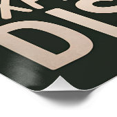 Erkunde Traum entdecken Poster (Ecke)