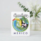 Erkunde Troncones Mexiko Retro-Logo (Stehend Vorderseite)