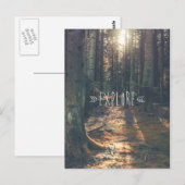 ERKUNDEN POSTKARTE (Vorne/Hinten)