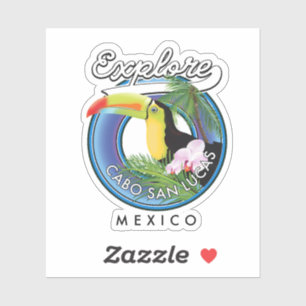 Erkunden Sie Cabo San Lucas Mexico Reise Patch Auf Aufkleber