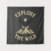 Erkunden Sie das Adventure de Wild - Bald Wandteppich (Vorderseite)