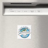 Erkunden Sie das fabelhafte Skiathos Logo Magnet (In Situ (Geschirrspüler))