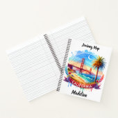 Erkunden Sie die goldene Küste durch die ikonische Notizblock (Innenseite)