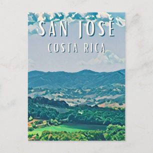 Erkunden Sie die Hauptstadt von Costa Rica: San Jo Postkarte