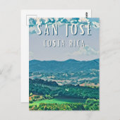 Erkunden Sie die Hauptstadt von Costa Rica: San Jo Postkarte (Vorne/Hinten)