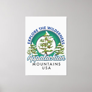 Erkunden Sie die Wildnis Appalachian Mountains Rei Leinwanddruck