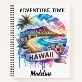 Erkunden Sie Hawaiis atemberaubende Strände Notizblock