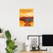 Erkunden Sie Kanada! Poster (Heimbüro)
