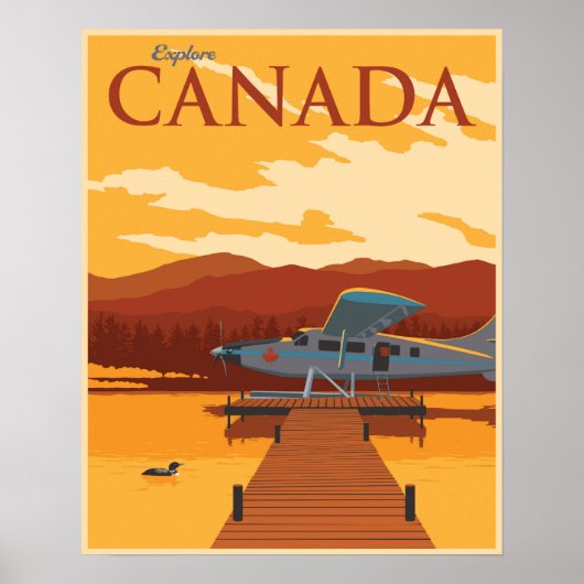 Erkunden Sie Kanada! Poster (Vorne)