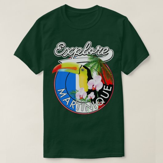 Erkunden Sie Martinique T-Shirt (Design vorne)