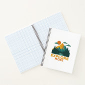 Erkunden Sie mehr - Retro Mountain & Forest Advent Notizblock (Innenseite)