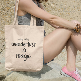 Erkunden Sie mit Wanderlust und Magic Adventure Tr Tragetasche