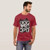 erkunden T-Shirt (Vorne ganz)