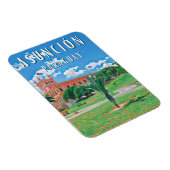 Erkundet die Hauptstadt von Paraguay Asunción Magnet (Rechte Seite)