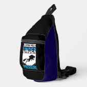 Erkundung der pulsierenden Tiefen der Ozeanwelt Crossbody Bag (Rechte Ecke)