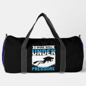Erkundung der pulsierenden Tiefen der Ozeanwelt Duffle Bag (Vorderseite)