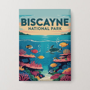 Erkundung des Biscayne National Park Florida Gewäs Button