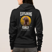 Erkundung des Familienabenteuers Hoodie (Rückseite)