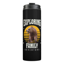 Erkundung des Familienabenteuers Thermosbecher