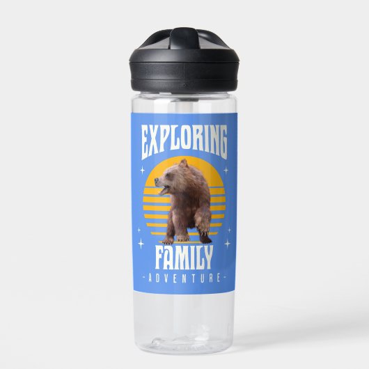 Erkundung des Familienabenteuers Trinkflasche (Vorderseite)