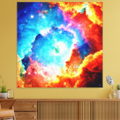 Erkundung des farbenfrohen Nebels Kunst Leinwanddruck (Insitu (Wohnzimmer))