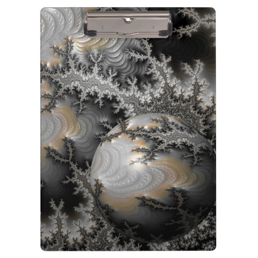 Erkundung des Mandelbrot-Reiches Klemmbrett (Vorderseite)