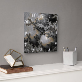 Erkundung des Mandelbrot-Reiches Quadratische Wanduhr