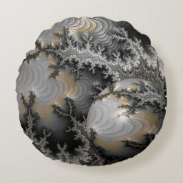 Erkundung des Mandelbrot-Reiches Rundes Kissen