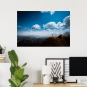 Erkundung neuer Höhen Poster (Heimbüro)