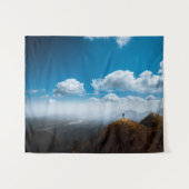 Erkundung neuer Höhen Wandteppich (Vorderseite (Horizontal))